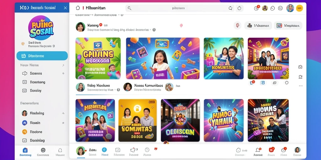 Interaksi sosial yang menyenangkan dengan pemain lain.