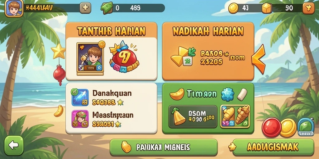 Fitur sosial yang memungkinkan interaksi antar pemain.